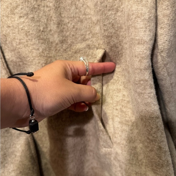 Vero Moda Tan Cape Coat - Picture 4 of 6